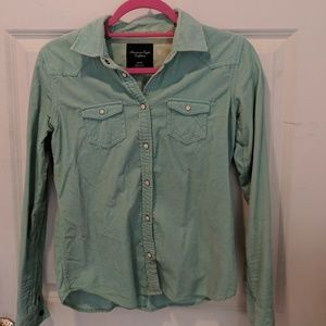 Vintage corduroy American Eagle shirt